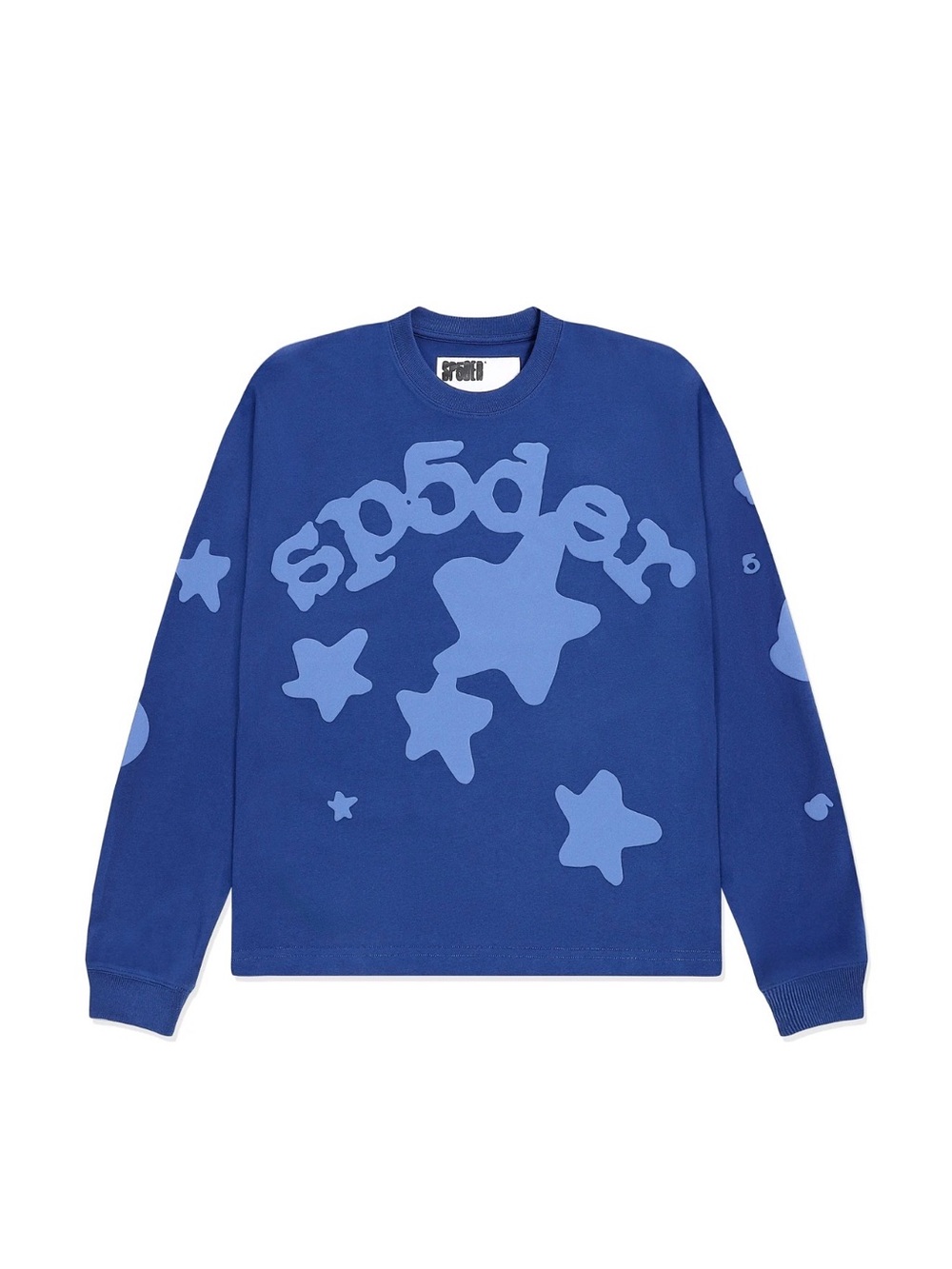spider blue Crewneck Sweater